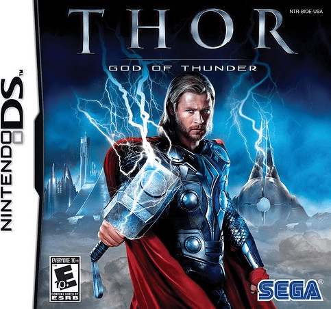 Thor: God of Thunder box art for Nintendo DS